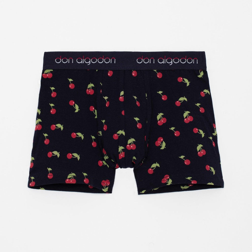 Don Algodon Kids | Pack 6 Boxers Niño Lisos y Estampados con Frutas | Calzoncillos Transpirables