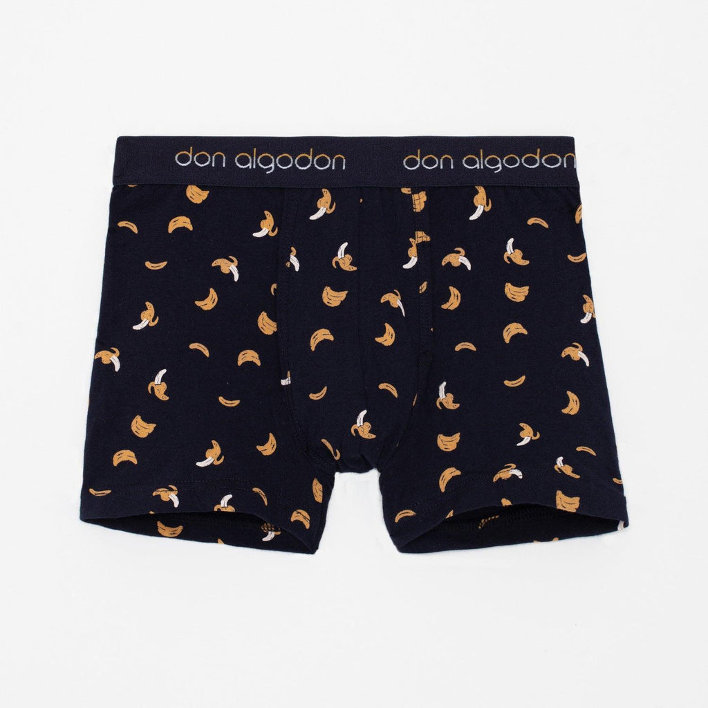 Don Algodon Kids | Pack 6 Boxers Niño Lisos y Estampados con Frutas | Calzoncillos Transpirables