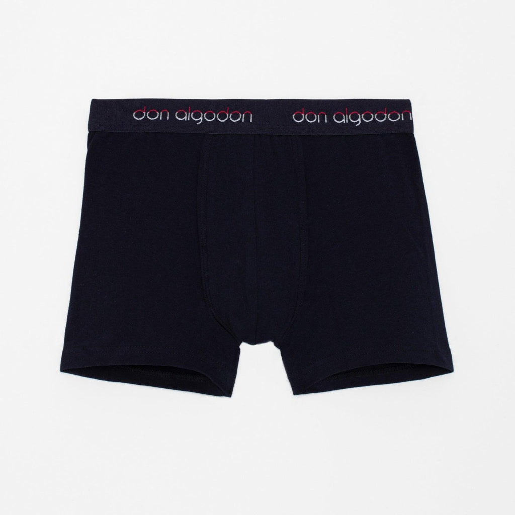 Don Algodon Kids | Pack 6 Boxers Niño Lisos y Estampados con Frutas | Calzoncillos Transpirables
