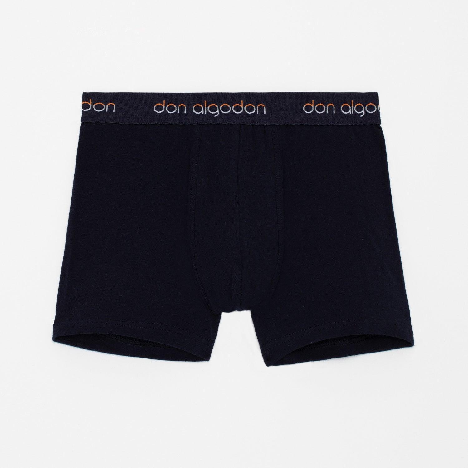 Don Algodon Kids | Pack 6 Boxers Niño Lisos y Estampados con Frutas | Calzoncillos Transpirables