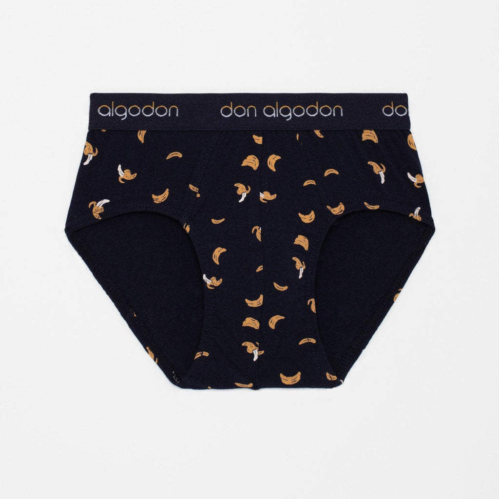 Don Algodon Kids | Pack 12 Slips Niño Lisos y Estampados | Calzoncillos Transpirables
