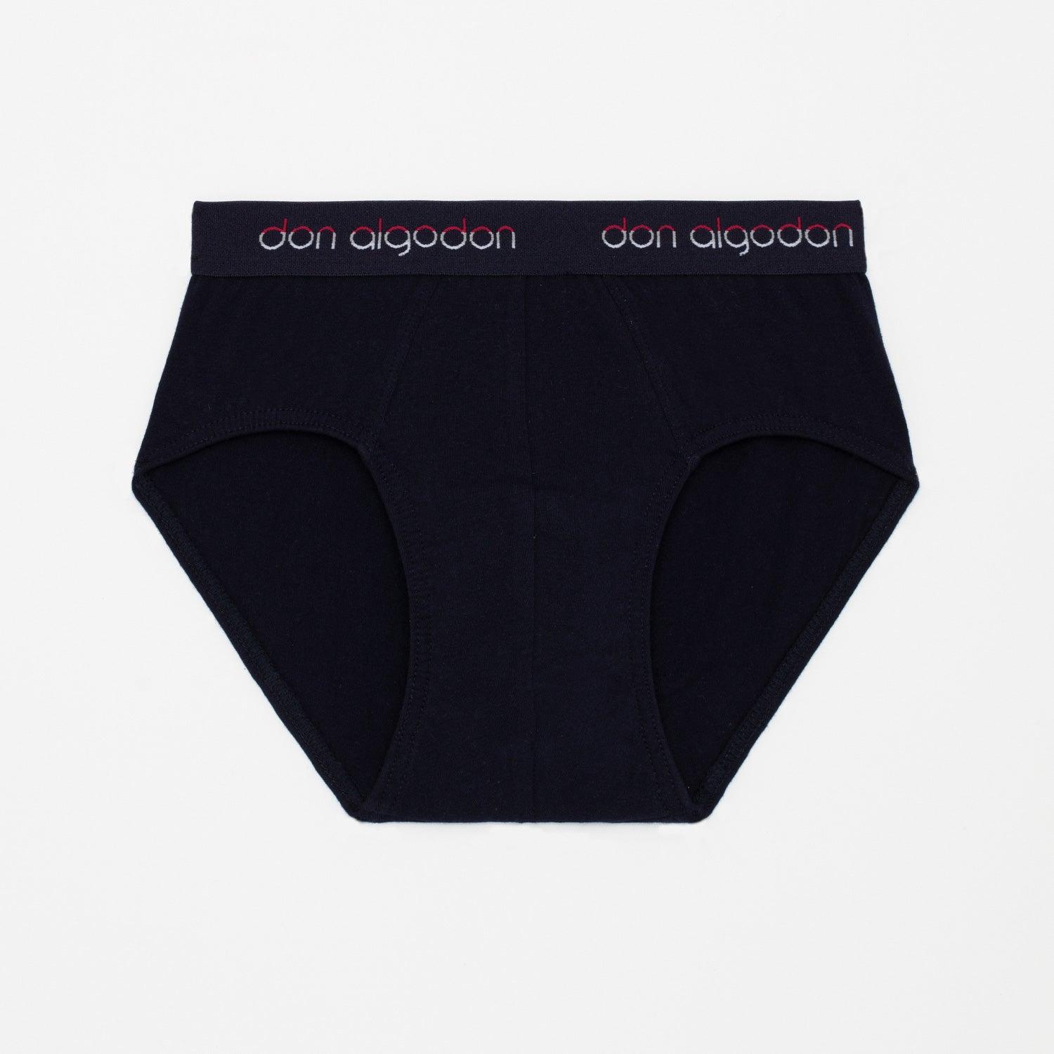 Don Algodon Kids | Pack 12 Slips Niño Lisos y Estampados | Calzoncillos Transpirables