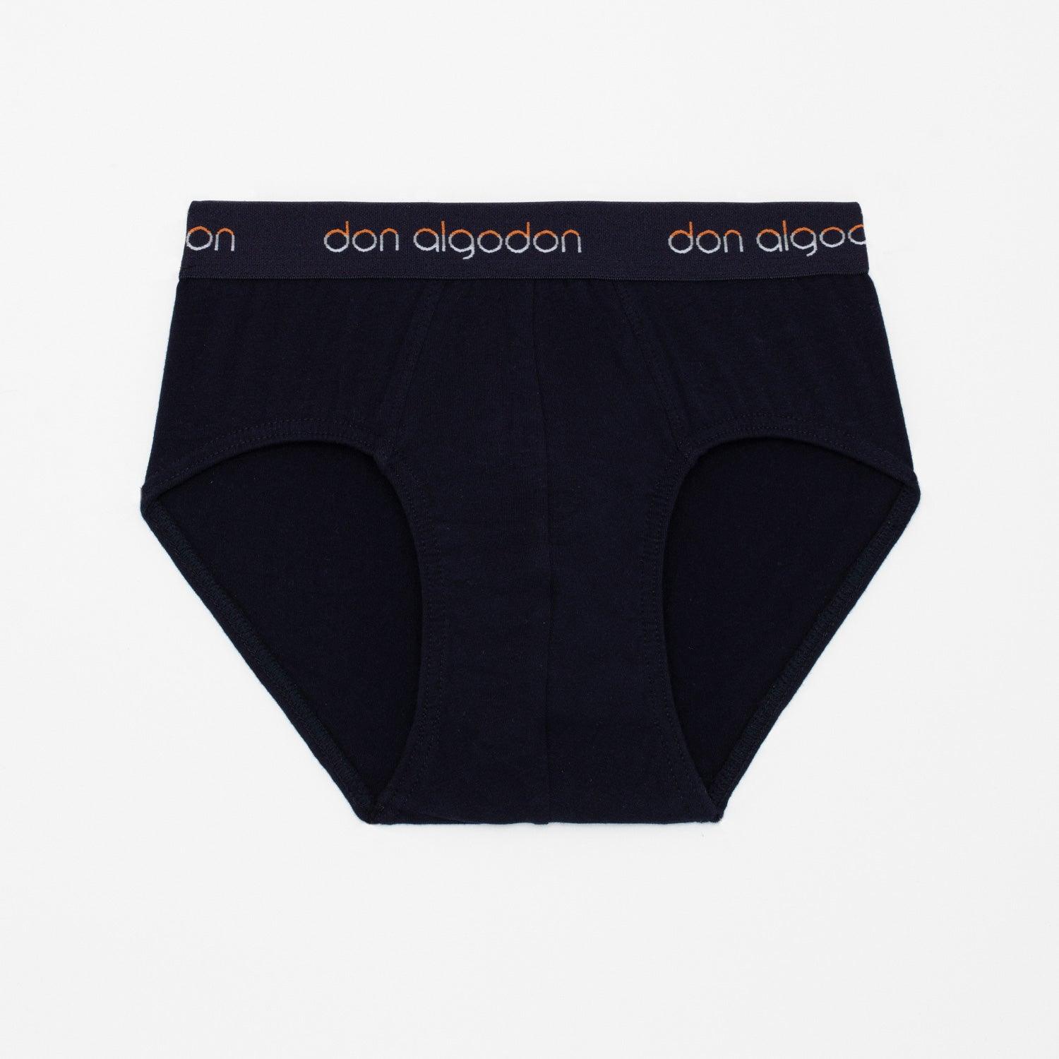 Don Algodon Kids | Pack 12 Slips Niño Lisos y Estampados | Calzoncillos Transpirables