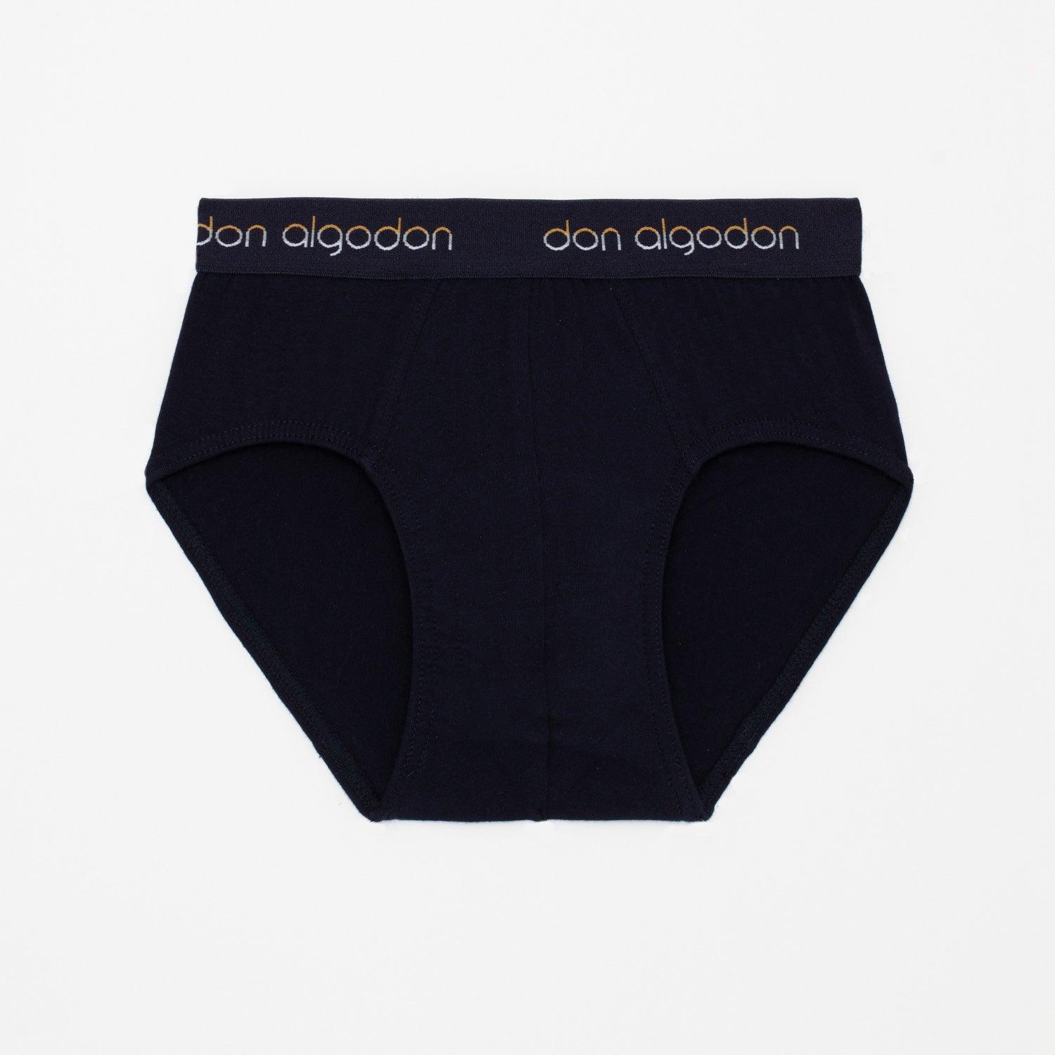 Don Algodon Kids | Pack 6 Calzoncillos Slips Niño Frutas | Transpirables | Para Uso Diario