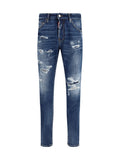 Dsquared2 Teddy Jeans — Navy