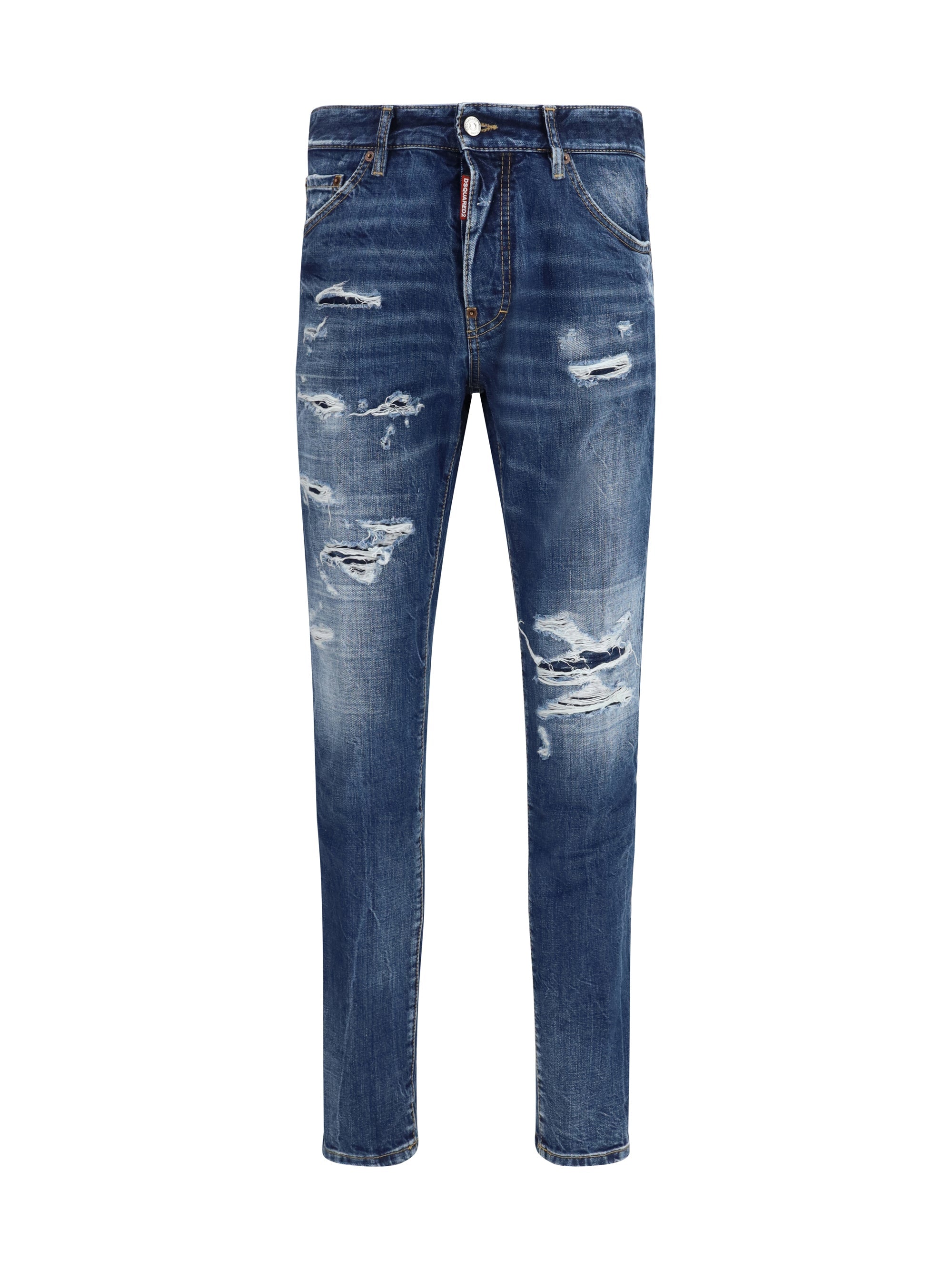 Dsquared2 Teddy Jeans — Navy