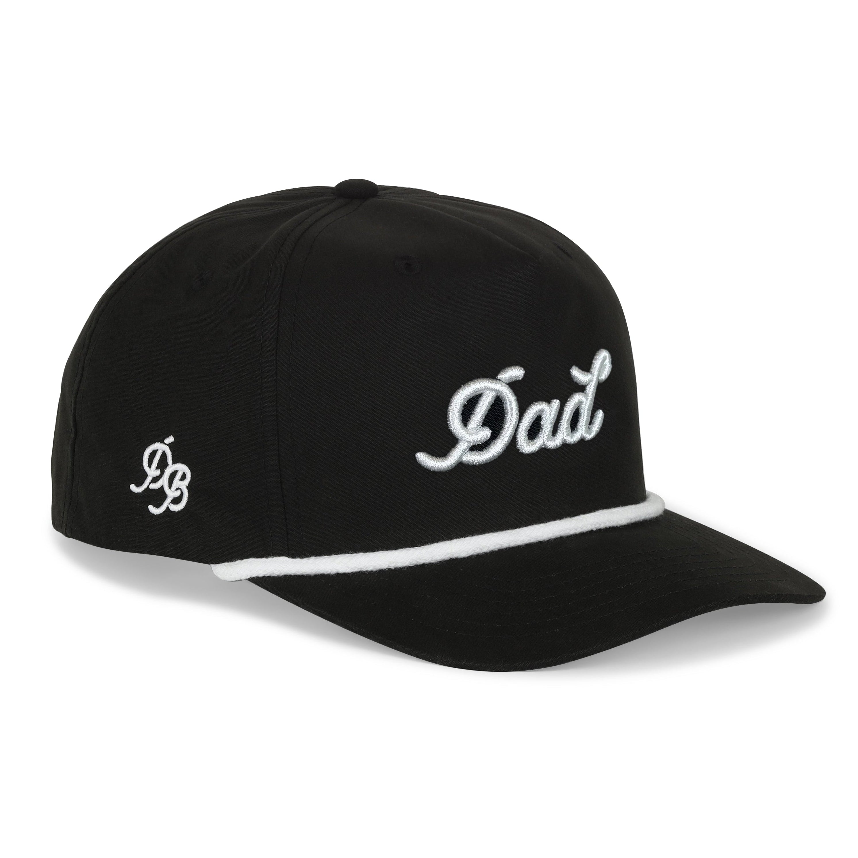 Dad Rope Hat / Black & White By Dad Brand