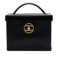 CC Caviar Turnlock Vanity Bag