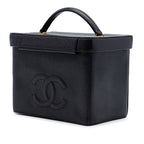 CC Caviar Turnlock Vanity Bag
