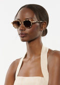 KREWE DAKOTA | Matte Oyster 18K Polarized