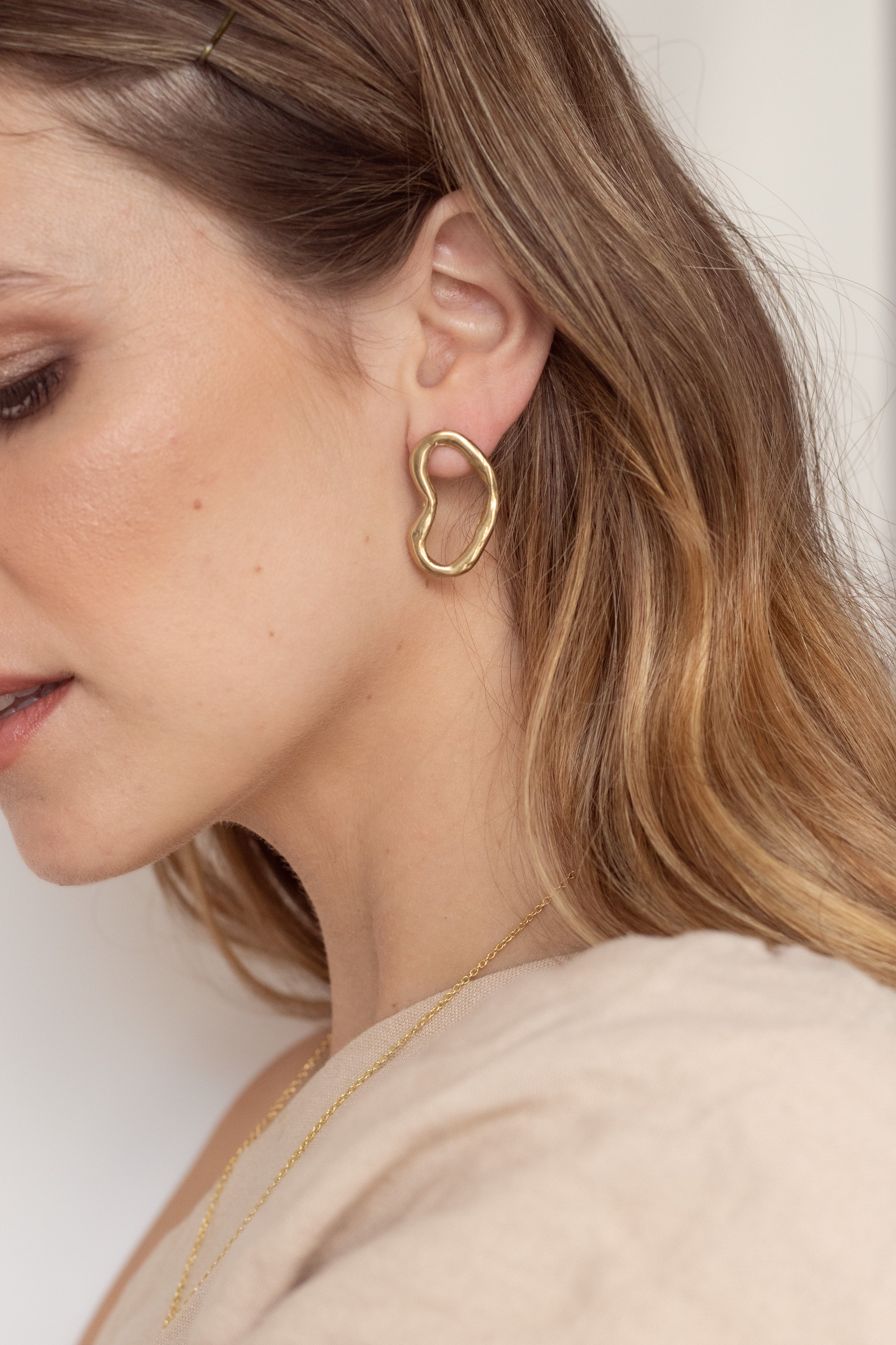 PENDIENTES CORA | BRONCE