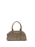 Chloé Bowling Shoulder Bag — Gray