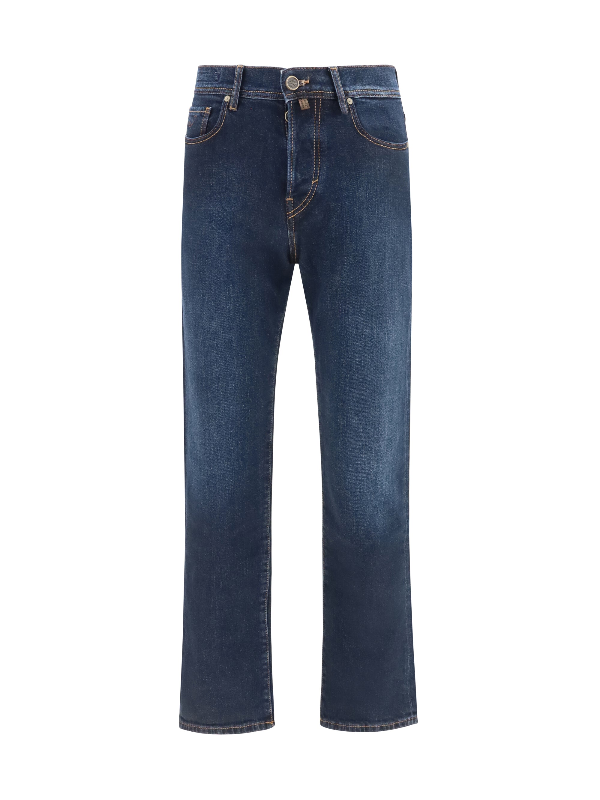 Jacob Cohen Straight-Leg Denim Jeans — Blue