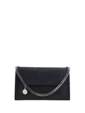 Bolso de hombro Stella McCartney — Negro