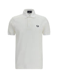 Fred Perry M3 Polo — White