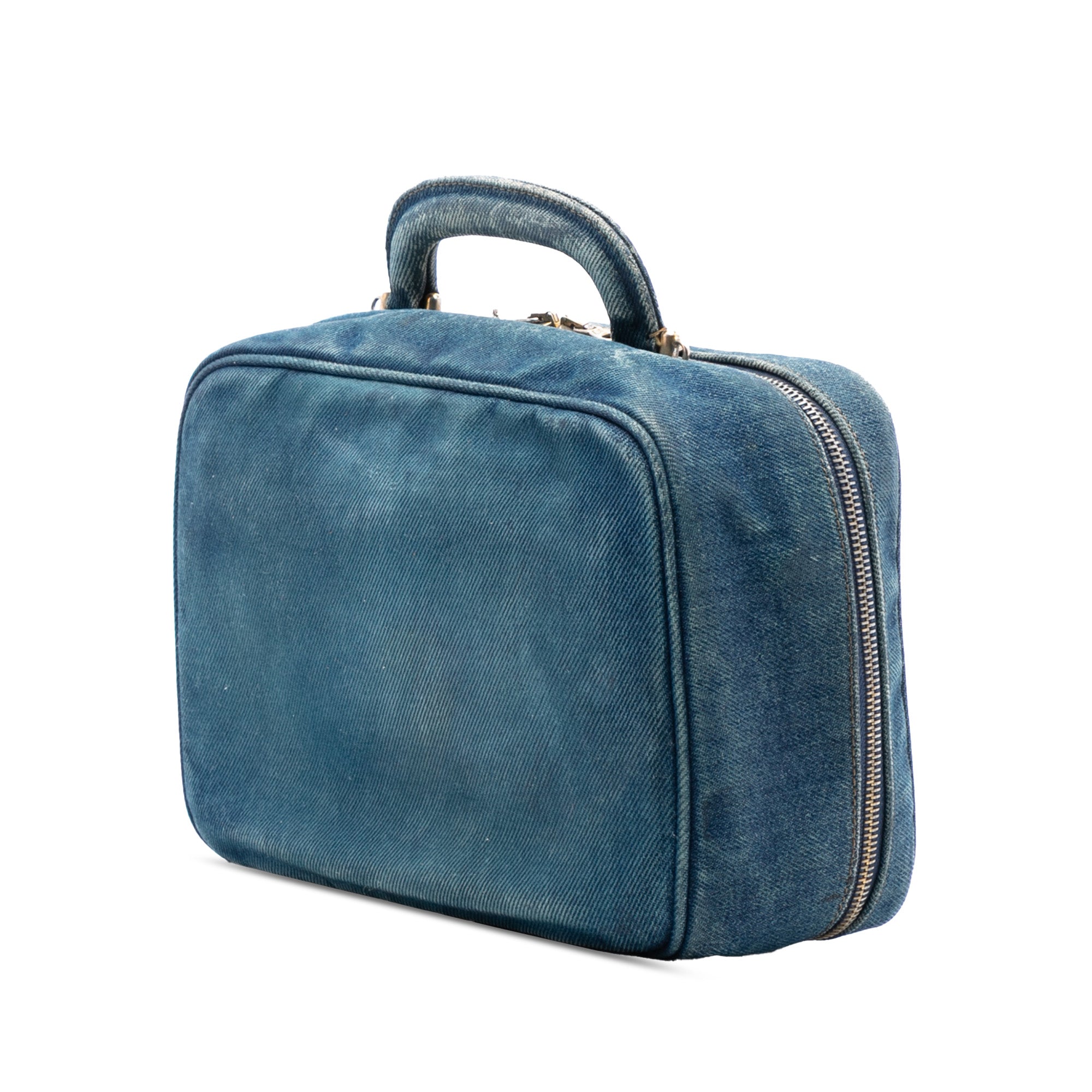 CC Denim Vanity Bag