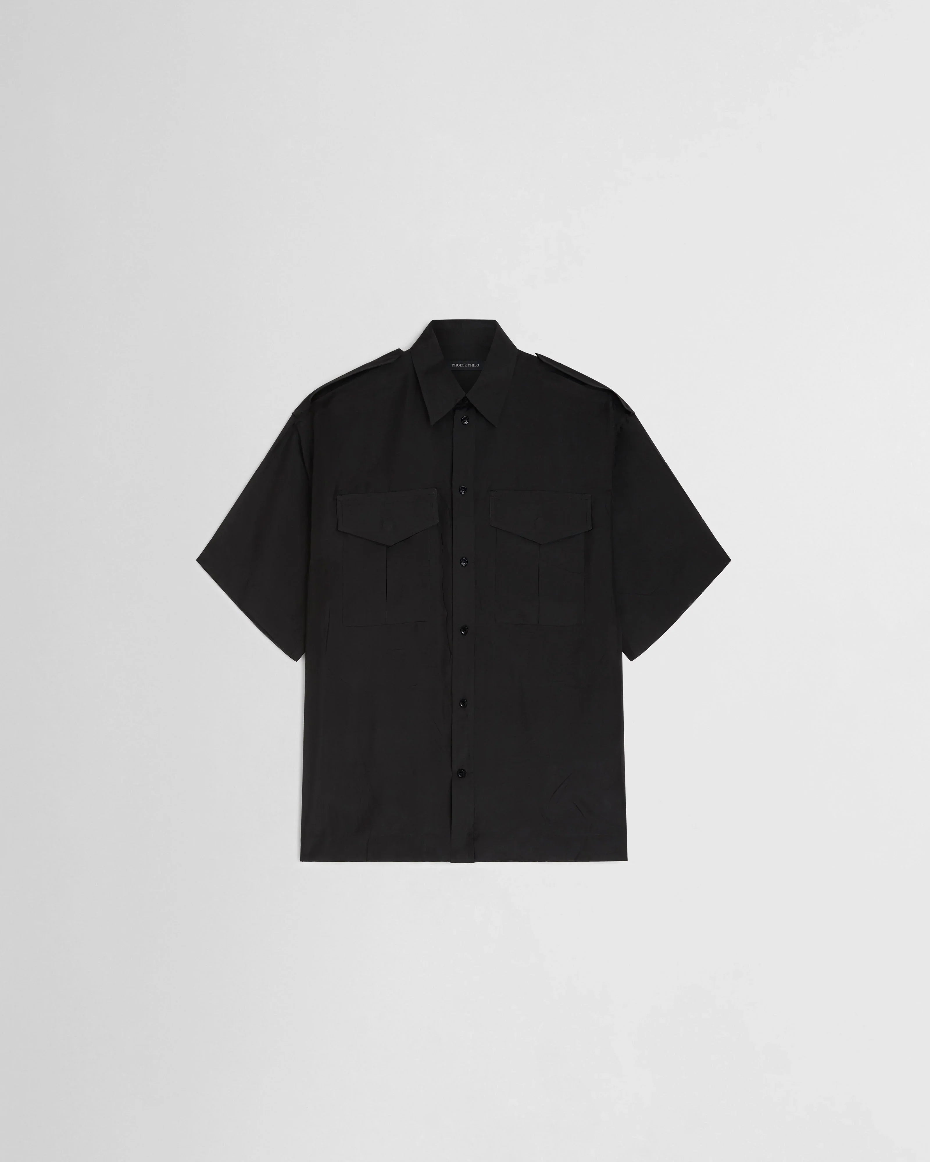 Phoebe Philo Utility Shirt — Black