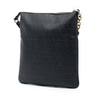 Zucchino Coated Canvas Charm Zip Crossbody