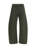 Mother Denim Half Pipe Jeans — Green