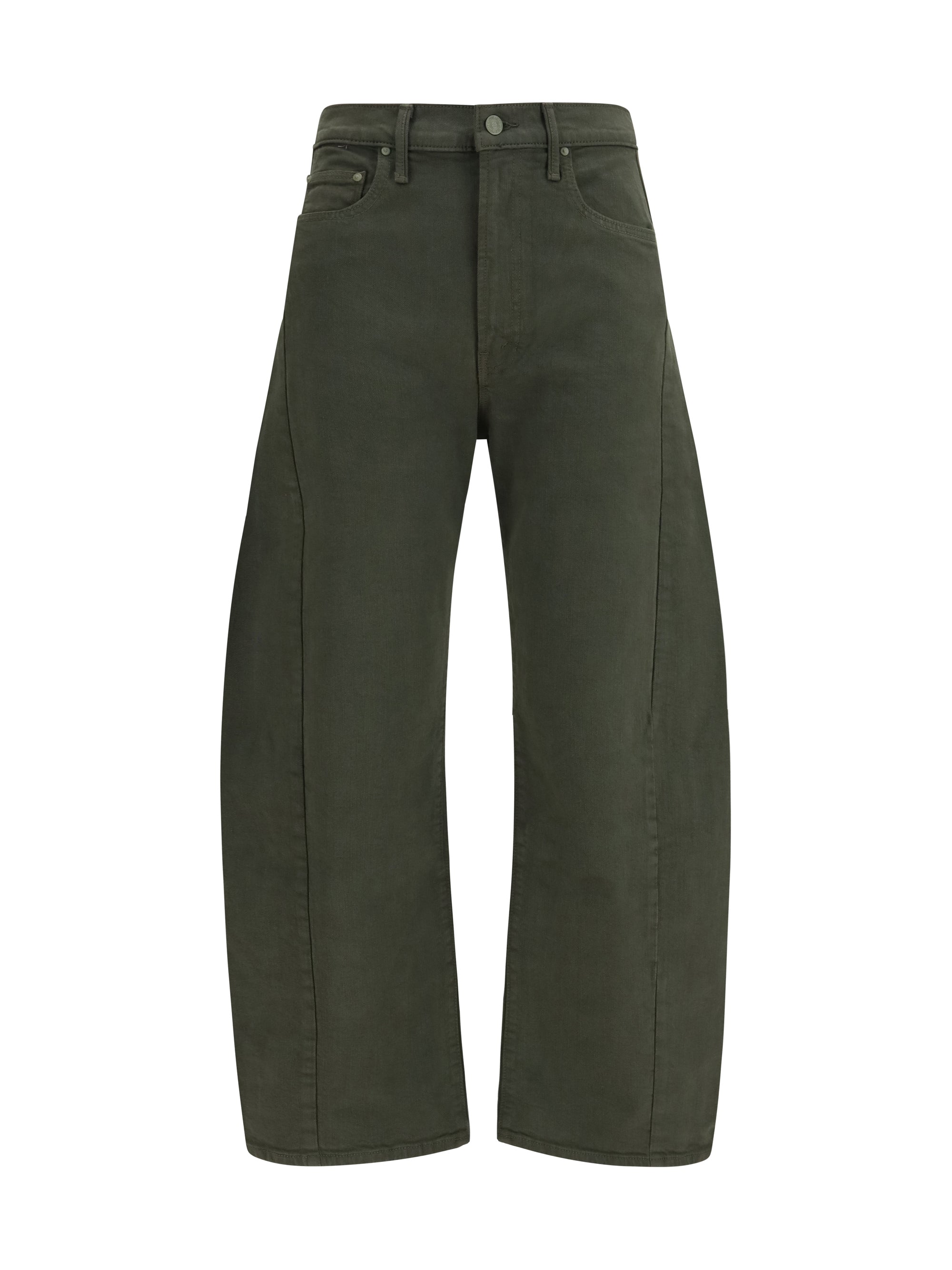 Mother Denim Half Pipe Jeans — Green