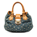 Monogram Denim Pleaty