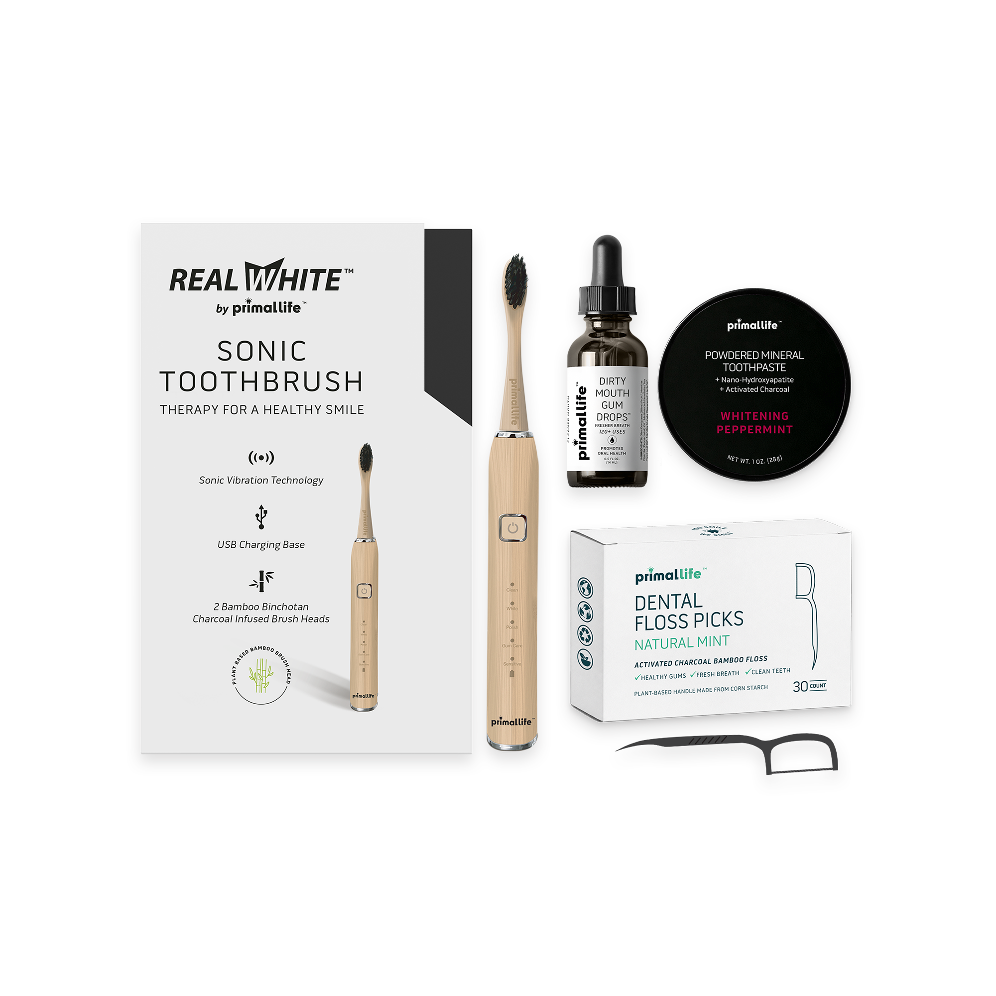 Daily Detox Smile Set By Primal Life Organics