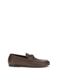 Valentino Garavani Vlogo Loafers — Brown