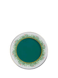 La Double J Libellula Charger Plate — Teal
