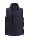 Stone Island Crinkle Reps Vest — Navy