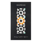 Green and Orange Silk Scarf Sabika