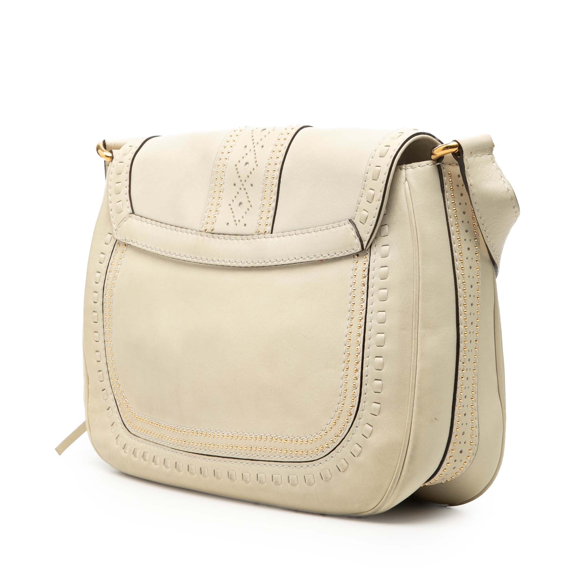 Medium Leather Snaffle Bit Shoulder Bag