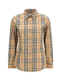 Burberry Stretch Shirt — Beige
