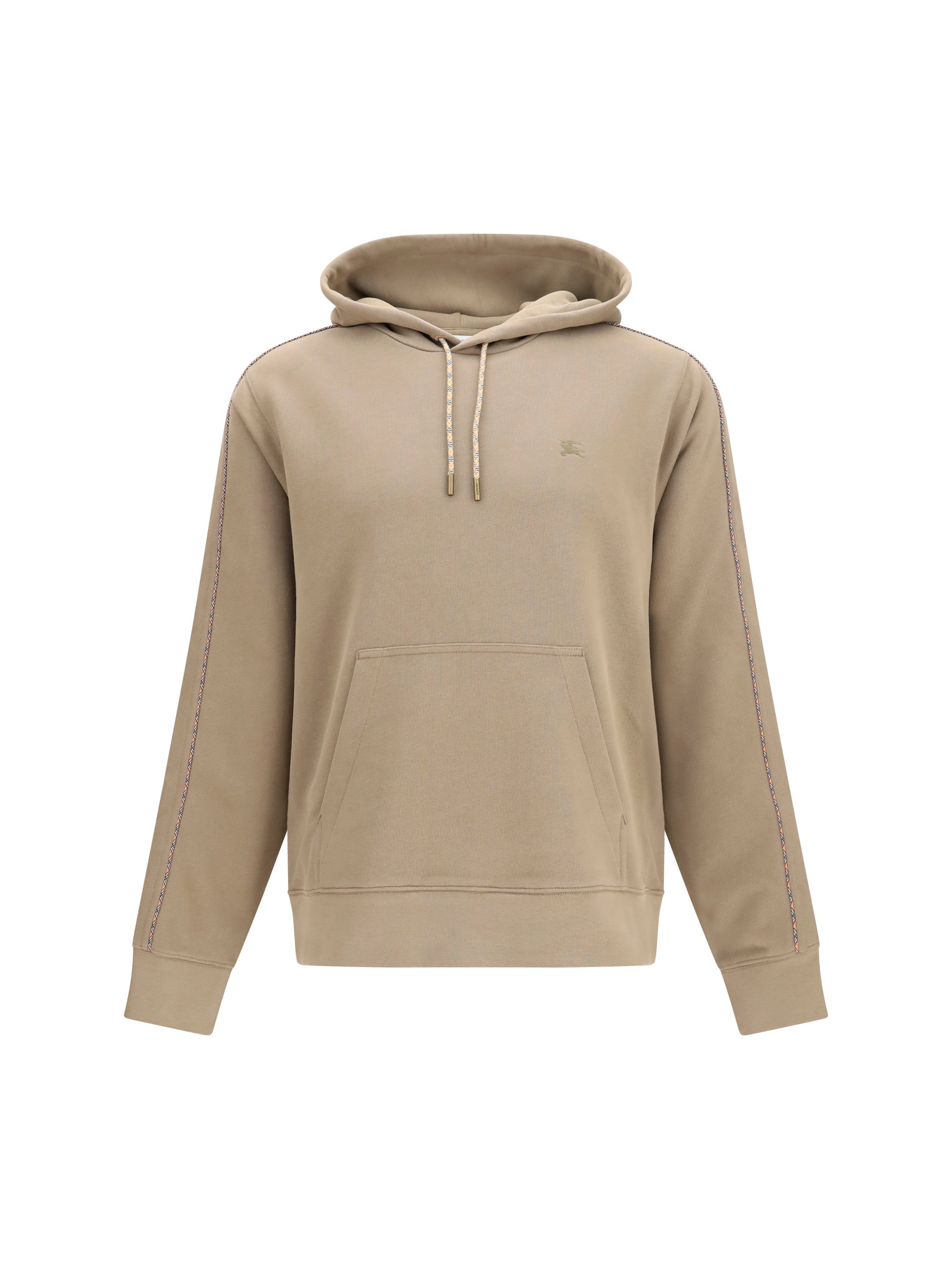 Burberry Archive Check Hoodie — Beige
