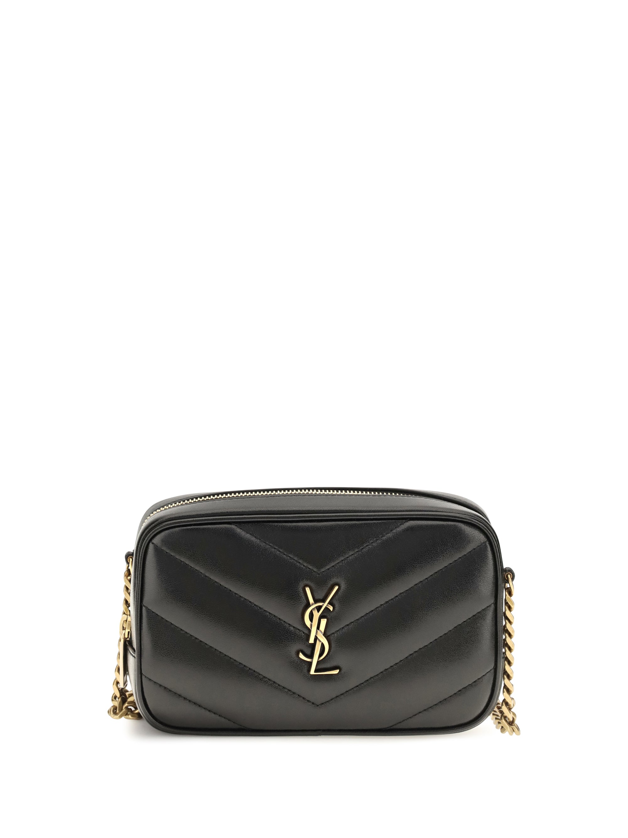 Saint Laurent Shoulder Bag — Black