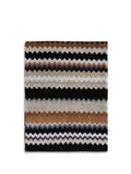 Missoni Zigzag Jacquard Towel — Beige