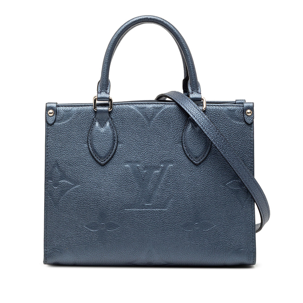 Metallic Monogram Giant Empreinte Onthego PM
