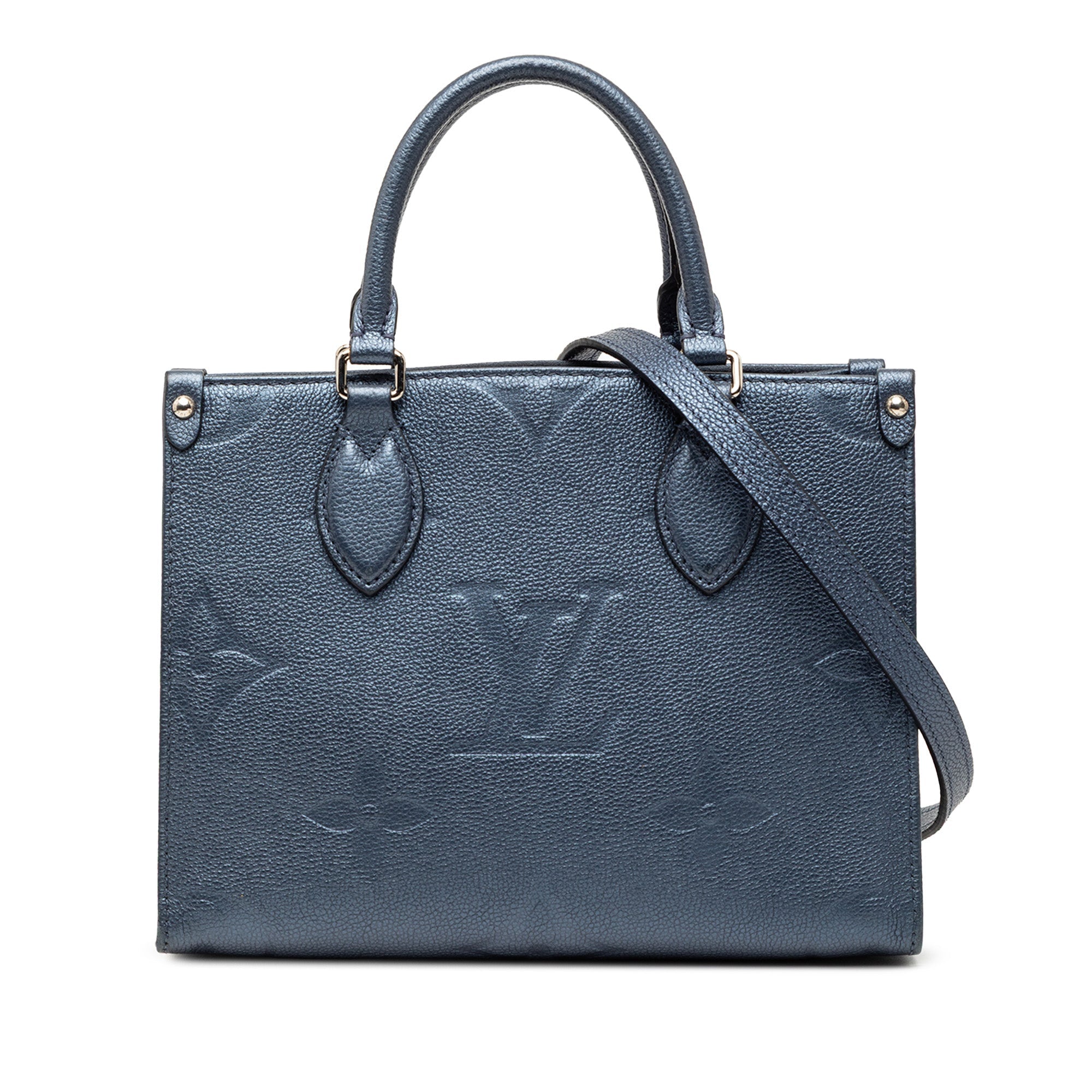 Metallic Monogram Giant Empreinte Onthego PM
