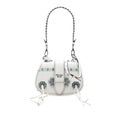City Calf Studded Folk Corsiere Satchel