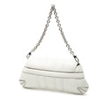 Small Quilted Leather Horsebit Chain Satchel