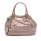 Medium Metallic Calfskin Sukey Tote