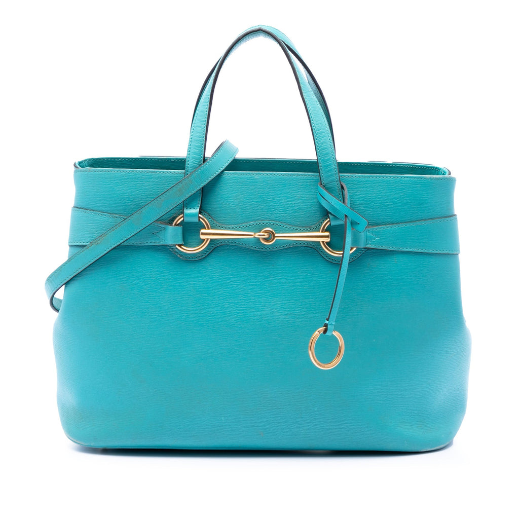 Leather Bright Bit Satchel