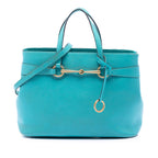 Leather Bright Bit Satchel
