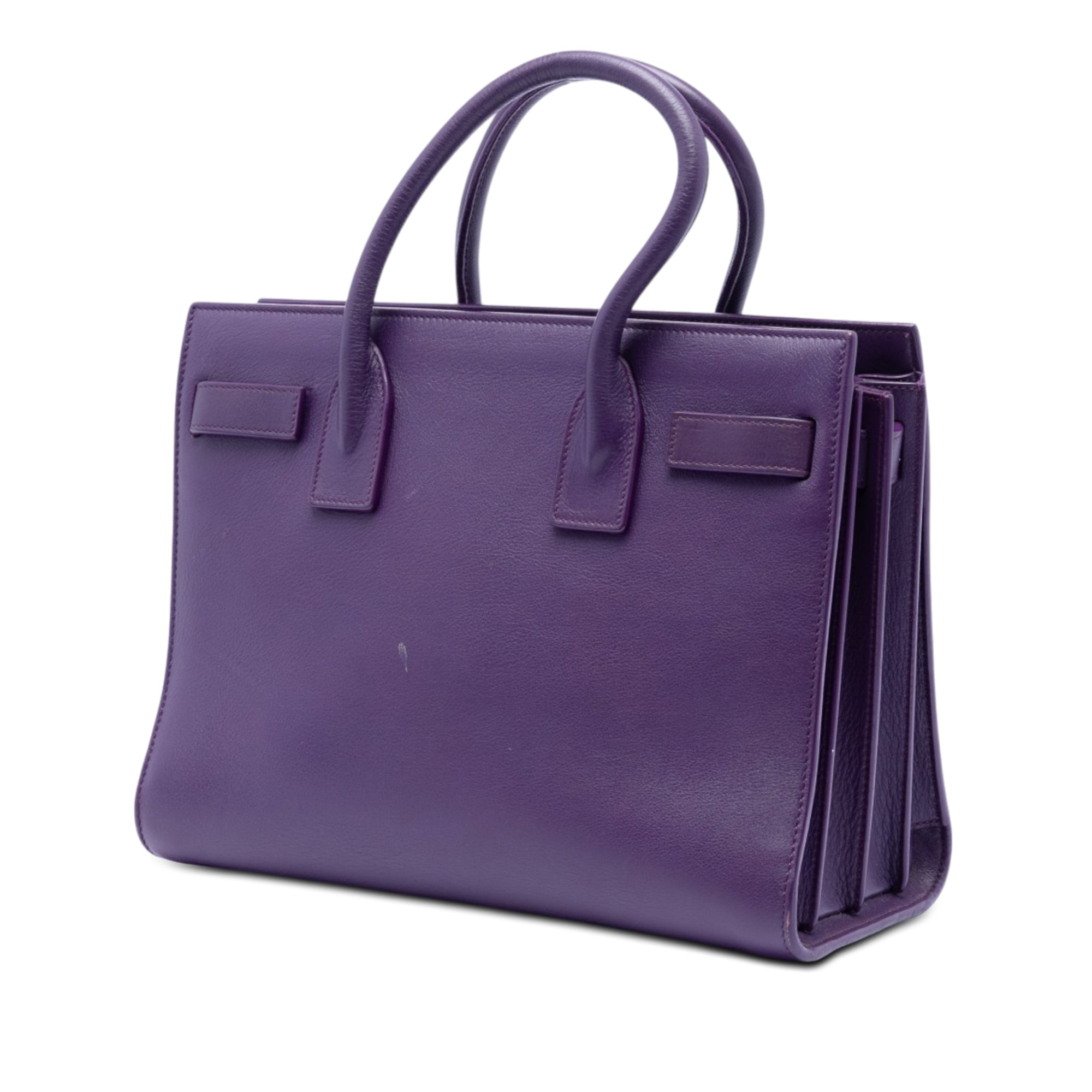Baby Leather Sac De Jour Satchel