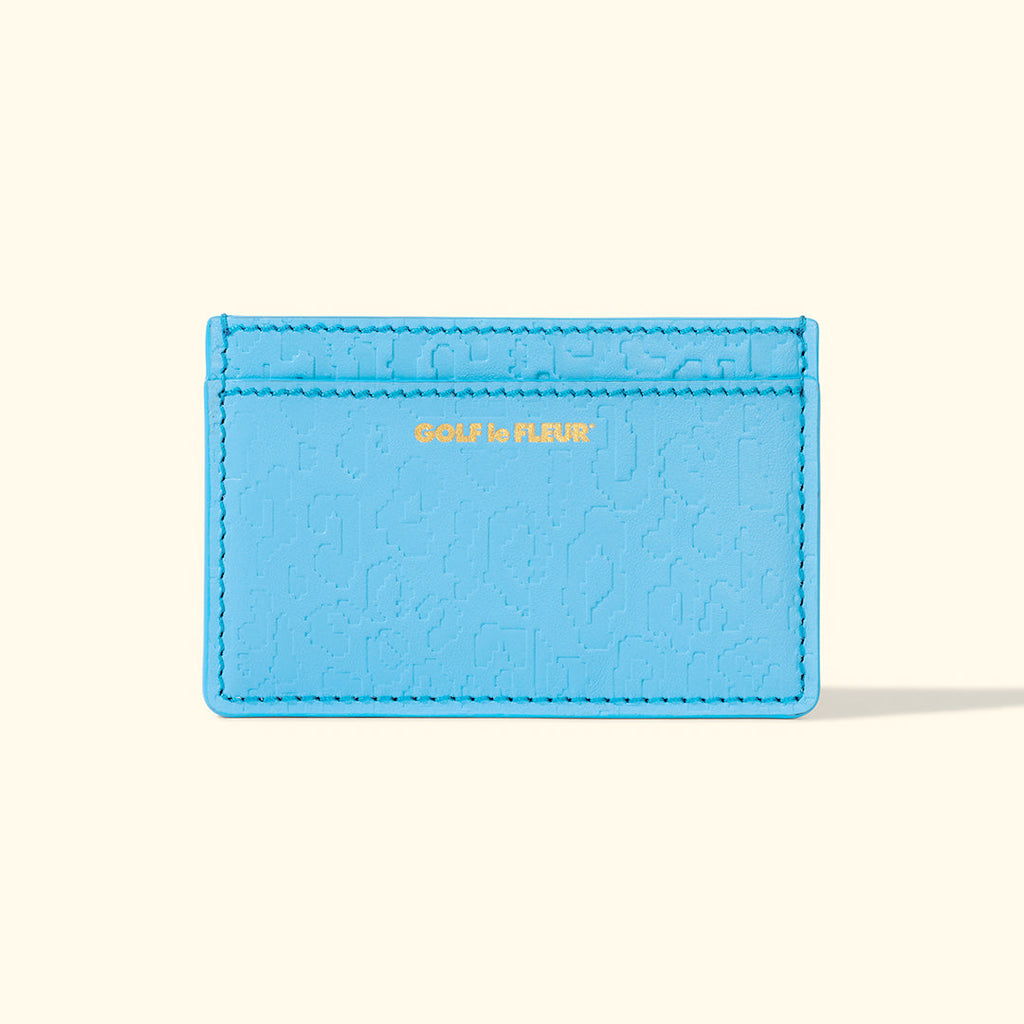 Fleur Camo Cardholder Blue