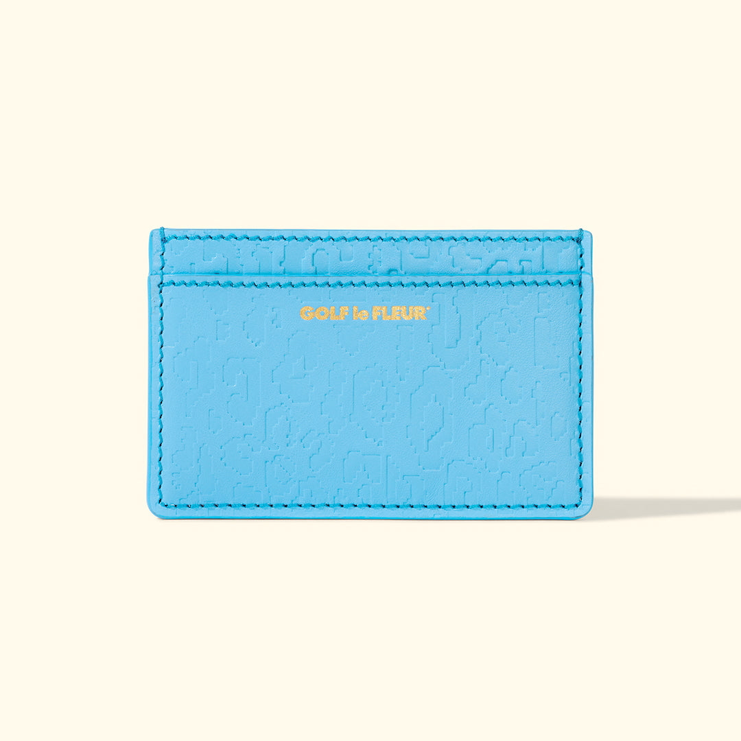 Fleur Camo Cardholder Blue