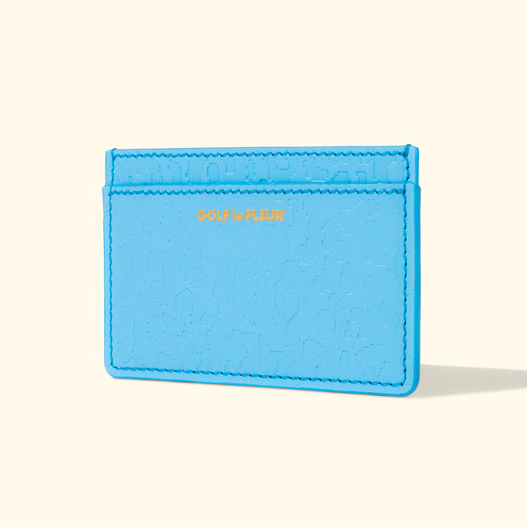 Fleur Camo Cardholder Blue