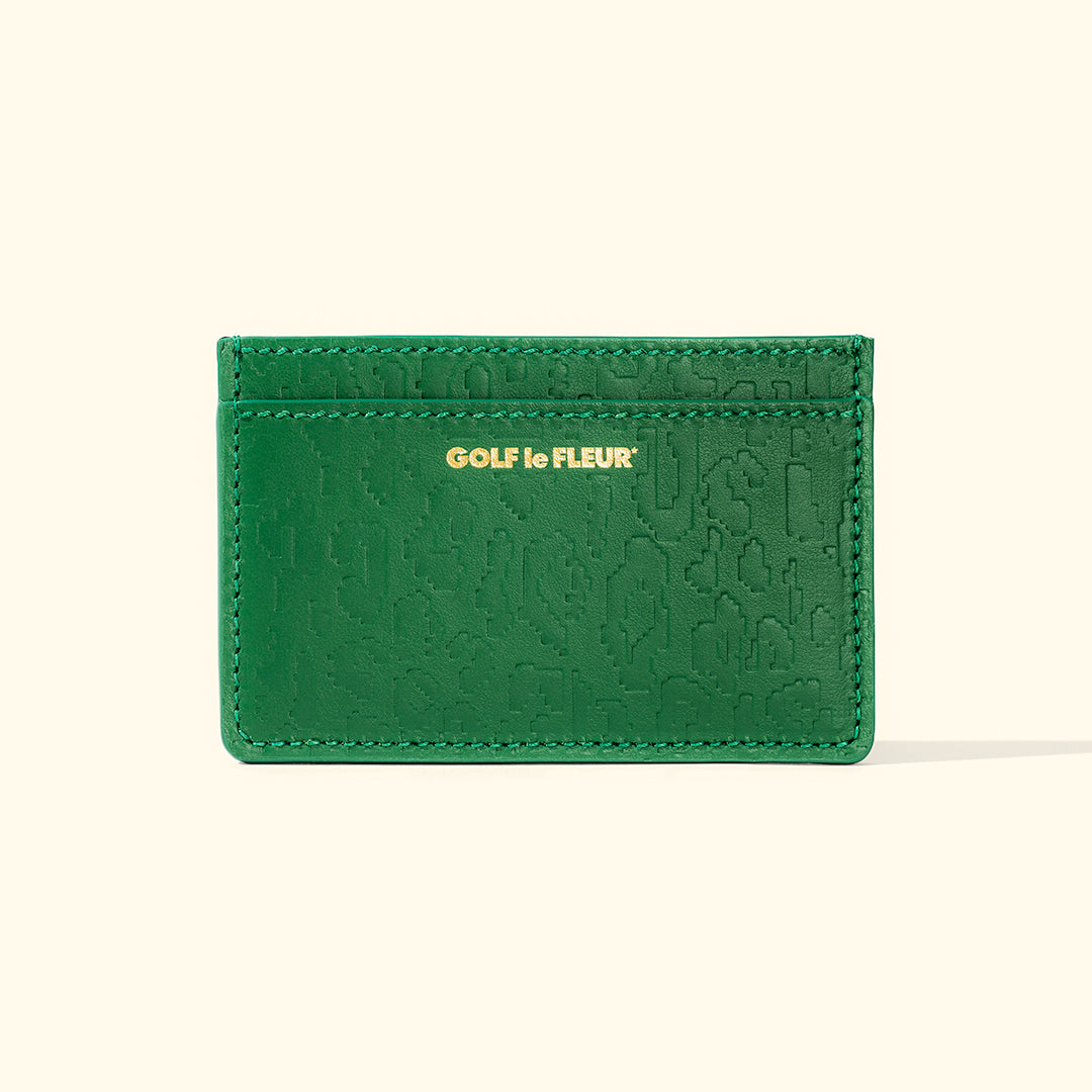 Fleur Camo Cardholder Green