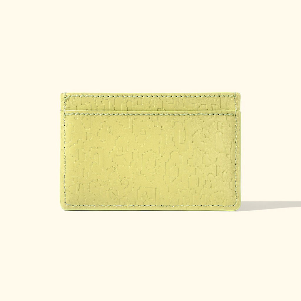 Fleur Camo Cardholder Mint
