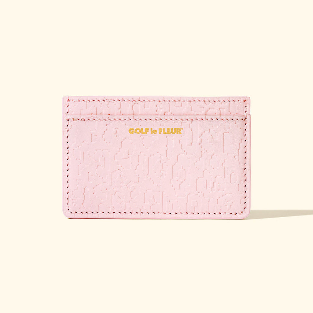 Fleur Camo Cardholder Pink