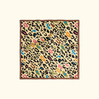 Fleur Camo Silk Scarf Multi